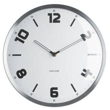 Karlsson hodiny KA5259WH Studio 30cm Karlsson hodiny KA5259WH Studio 30cm