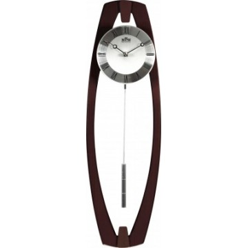 Kyvadlové hodiny MPM 3188.54 tmavé drevo, 58cm