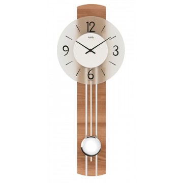 Kyvadlové nástenné hodiny 7263 AMS 60cm Kyvadlové nástenné hodiny 7263 AMS 60cm