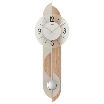 Kyvadlové nástenné hodiny 7296 AMS 69cm