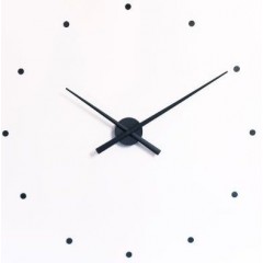 NOMON OJ Dizajnové nástenné hodiny čierne 50cm