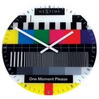 Hodiny na stenu Nextime MONOSKOP 8607en 43cm Hodiny na stenu Nextime MONOSKOP 8607en 43cm