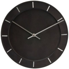 Nástenné hodiny Karlsson 5400BK Pure Black 29cm
