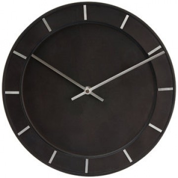 Nástenné hodiny Karlsson 5400BK Pure Black 29cm Nástenné hodiny Karlsson 5400BK Pure Black 29cm