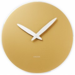 Nástenné hodiny 5378 Gold Karlsson 40cm