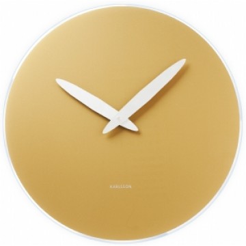 Nástenné hodiny 5378 Gold Karlsson 40cm