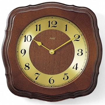 Nástenné hodiny 5862/1 AMS riadené rádiovým signálom 26cm