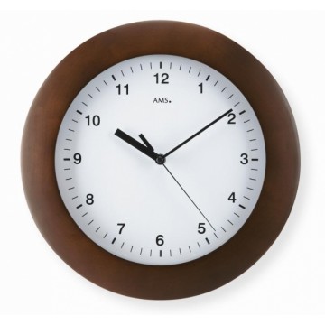 Nástenné hodiny 5904/1 AMS riadené rádiovým signálom 29cm
