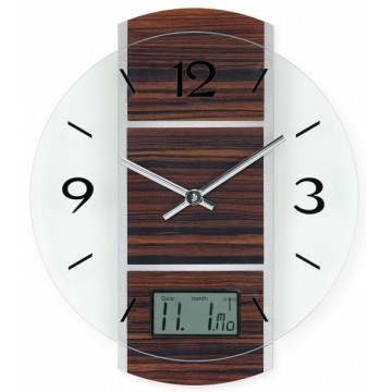 Nástenné hodiny 5916 AMS riadené rádiovým signálom 32cm