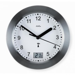 Nástenné hodiny 5925 AMS riadené rádiovým signálom 17cm Nástenné hodiny 5925 AMS riadené rádiovým signálom 17cm