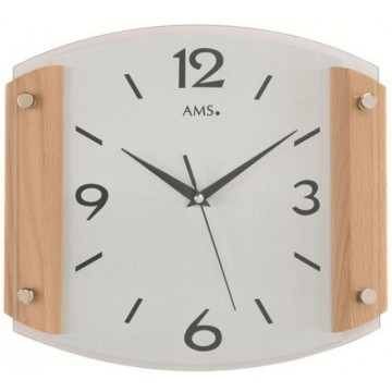 Nástenné hodiny 5938/18 AMS riadené rádiovým signálom 30cm