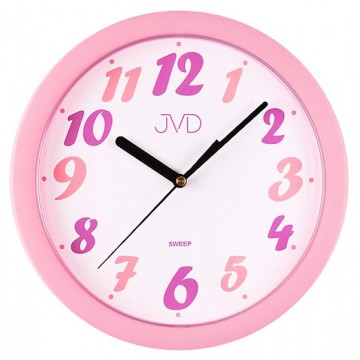 Nástenné hodiny JVD sweep Funky 21 25cm Nástenné hodiny JVD sweep Funky 21 25cm