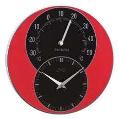 Nástenné hodiny s teplomerom JVD HW 35.1 30cm Nástenné hodiny s teplomerom JVD HW 35.1 30cm