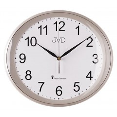 Nástenné hodiny JVD RH64.3 rádiom riadené 30cm