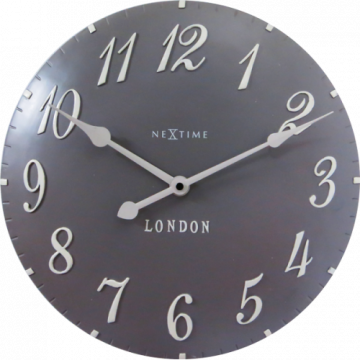 Nástenné hodiny 3084gs Nextime v aglickém retro štýle 35cm Nástenné hodiny 3084gs Nextime v aglickém retro štýle 35cm