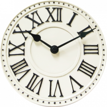 Nástenné hodiny 5187wi Nextime v aglickém retro štýle 17cm