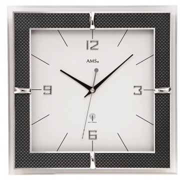 Nástenné hodiny 5855 AMS riadené rádiovým signálom 31cm