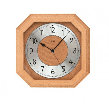 Nástenné hodiny 5864/18 AMS riadené rádiovým signálom 26cm