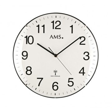 Nástenné hodiny 5960 AMS riadené rádiovým signálom 32cm