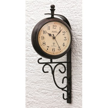 Nástenné hodiny 5961 AMS riadené rádiovým signálom 38cm Nástenné hodiny 5961 AMS riadené rádiovým signálom 38cm