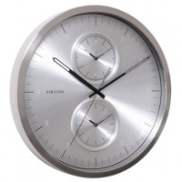 Nástenné hodiny KA5508SI Karlsson 50cm