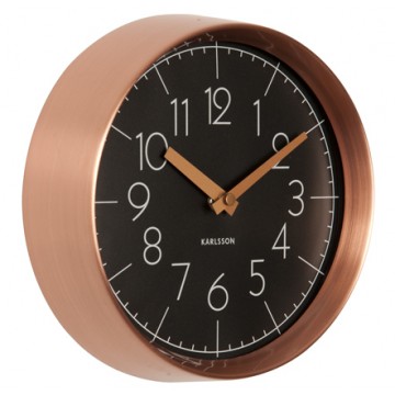 Nástenné hodiny KA5580BK Karlsson 22cm Nástenné hodiny KA5580BK Karlsson 22cm