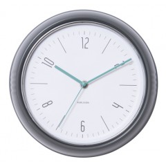 Nástenné retro hodiny 5525GY Karlsson 25cm