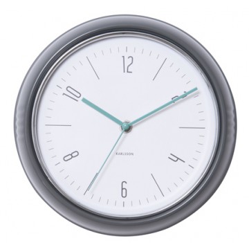 Nástenné retro hodiny 5525GY Karlsson 25cm Nástenné retro hodiny 5525GY Karlsson 25cm