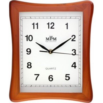 Nástenné hodiny MPM, 3051.51 - hnedá svetlá, 29cm Nástenné hodiny MPM, 3051.51 - hnedá svetlá, 29cm