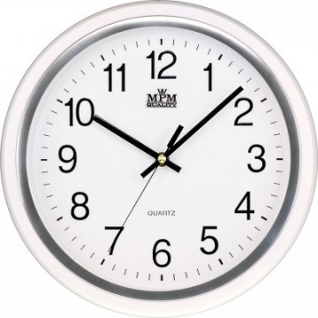Nástenné hodiny MPM, 2927.00.SW - biela, 30cm Nástenné hodiny MPM, 2927.00.SW - biela, 30cm