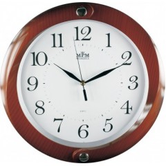 Nástenné hodiny MPM, 2441.50.SW - hnedá, 34cm Nástenné hodiny MPM, 2441.50.SW - hnedá, 34cm