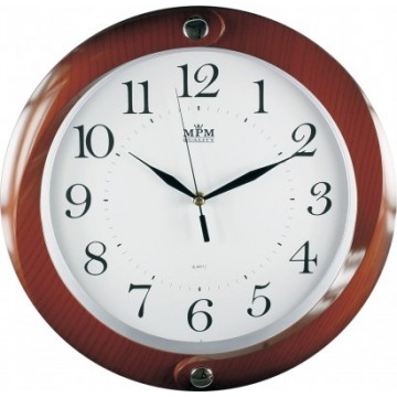 Nástenné hodiny MPM, 2441.50.SW - hnedá, 34cm Nástenné hodiny MPM, 2441.50.SW - hnedá, 34cm