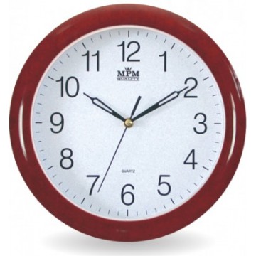Nástenné hodiny MPM, 2455.55.SW - gaštan, 28cm Nástenné hodiny MPM, 2455.55.SW - gaštan, 28cm