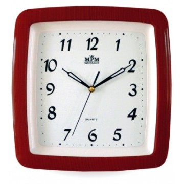Nástenné hodiny MPM, 2459.55.SW - gaštan, 29cm Nástenné hodiny MPM, 2459.55.SW - gaštan, 29cm