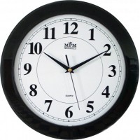 Nástenné hodiny MPM, 2460.90.SW - čierna, 31cm Nástenné hodiny MPM, 2460.90.SW - čierna, 31cm