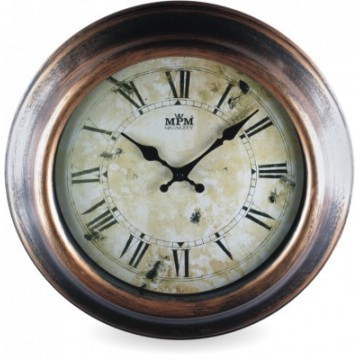 Nástenné hodiny MPM, 2503.50 - hnedá, 41cm