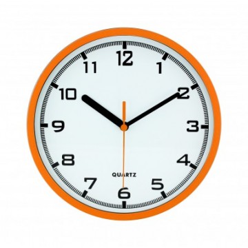 Nástenné hodiny MPM, 2477.60 - oranžová, 20cm Nástenné hodiny MPM, 2477.60 - oranžová, 20cm