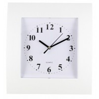 Nástenné hodiny MPM, 2499.00 - biela, 29cm