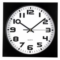 Nástenné hodiny MPM, 2500.90 - čierna, 26cm Nástenné hodiny MPM, 2500.90 - čierna, 26cm