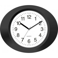 Nástenné hodiny MPM, 2635.90 - čierna, 33cm Nástenné hodiny MPM, 2635.90 - čierna, 33cm