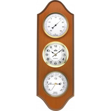 Nástenné hodiny MPM, 2701.53 - svetlé drevo, 40cm