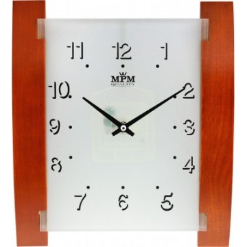 Nástenné hodiny MPM, 2704.50 - hnedá, 31cm Nástenné hodiny MPM, 2704.50 - hnedá, 31cm