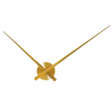 Moderné nástenné hodiny Karlsson 5516GD Little Big, zlaté 90 cm Moderné nástenné hodiny Karlsson 5516GD Little Big, zlaté 90 cm