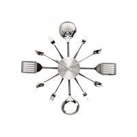 Nástenné hodiny do kuchyne UTENSILS, 58cm