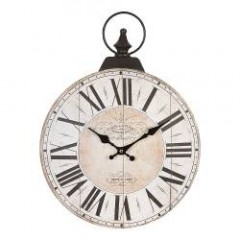 Nástenné hodiny Clayre & EEF, 6KL0205, 46cm