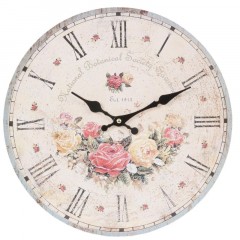 Nástenné hodiny Clayre & EEF, 6kl0283, 34cm Nástenné hodiny Clayre & EEF, 6kl0283, 34cm