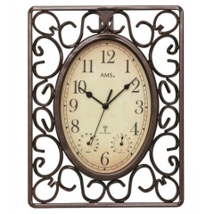 Nástenné hodiny 5976 AMS riadené rádiovým signálom 31cm Nástenné hodiny 5976 AMS riadené rádiovým signálom 31cm