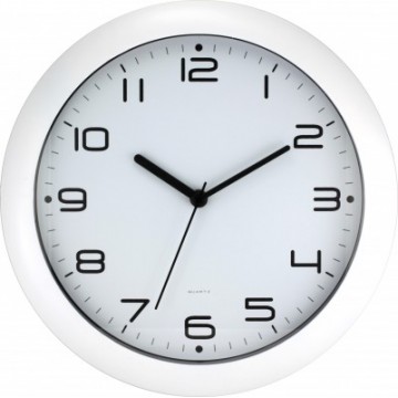 Nástenné hodiny MPM 3456.00 - biela, 30cm