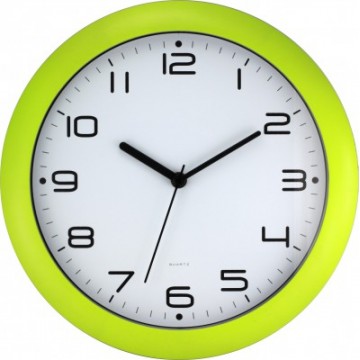 Nástenné hodiny MPM 3456.41 - zelená svetlá, 30cm