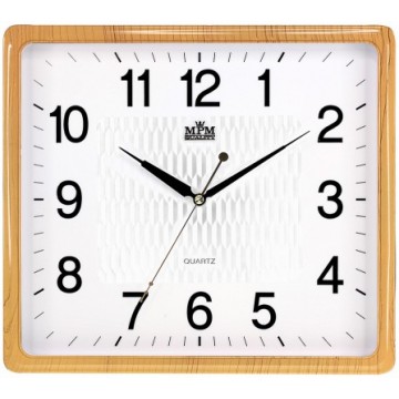 Nástenné hodiny MPM, 2929.6000.SW - oranžová/biela, 36cm Nástenné hodiny MPM, 2929.6000.SW - oranžová/biela, 36cm